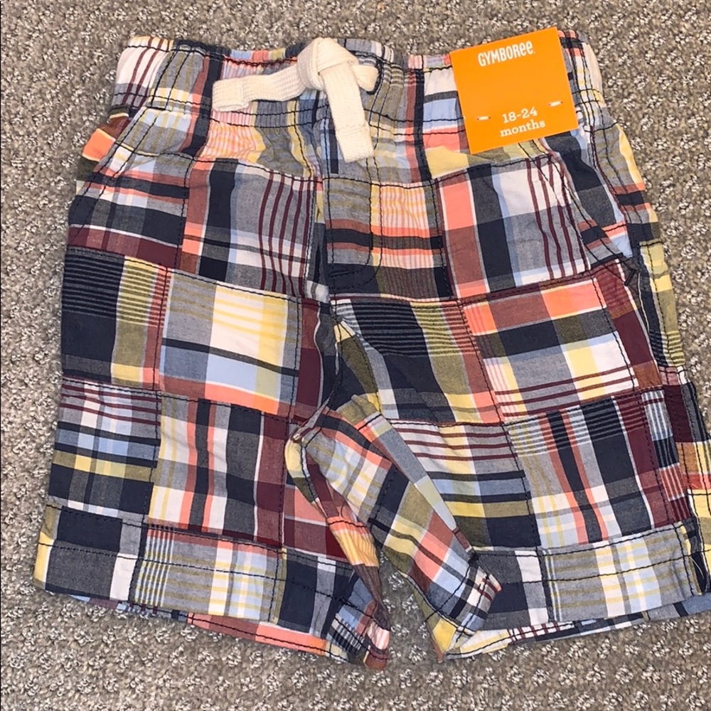 Gymboree plaid shorts bundle